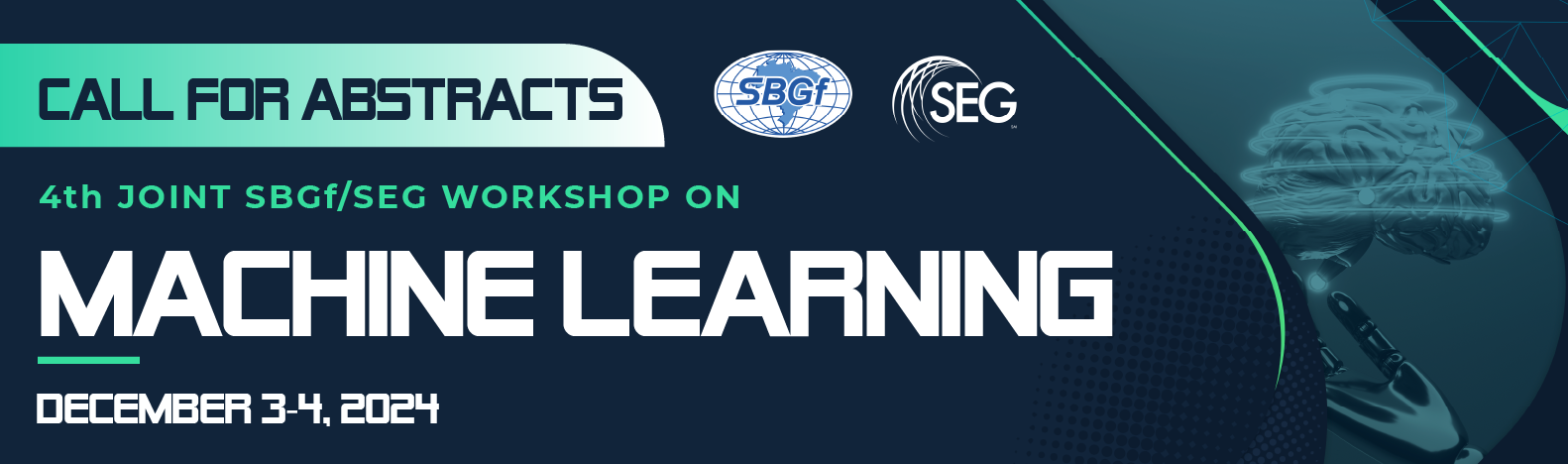 4th Joint SBGf/SEG Workshop on Machine Learning