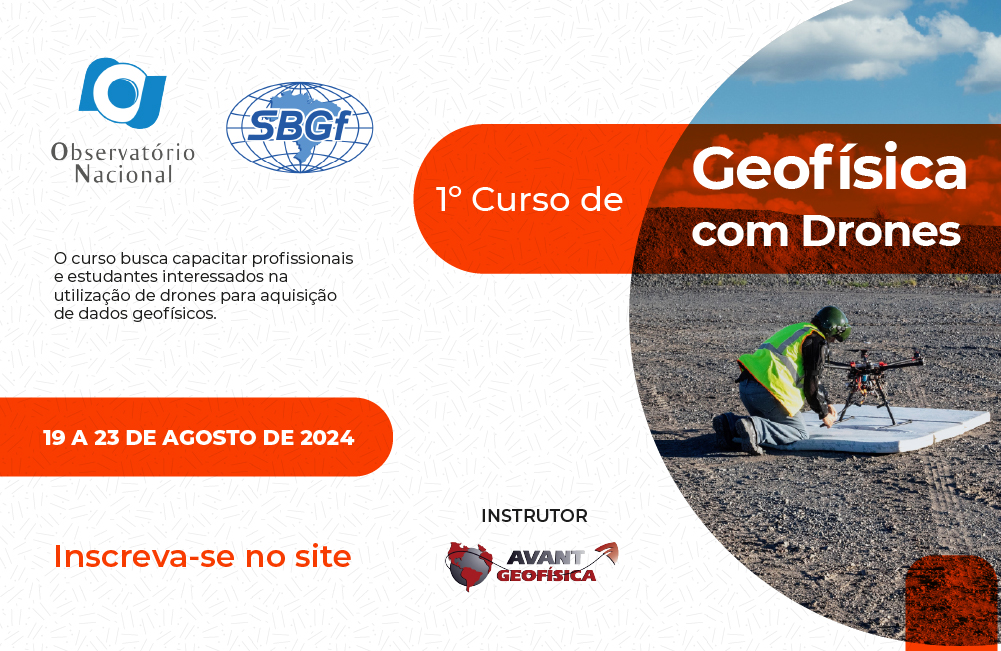 banner_1º Curso de Geofísica com Drones do Brasil